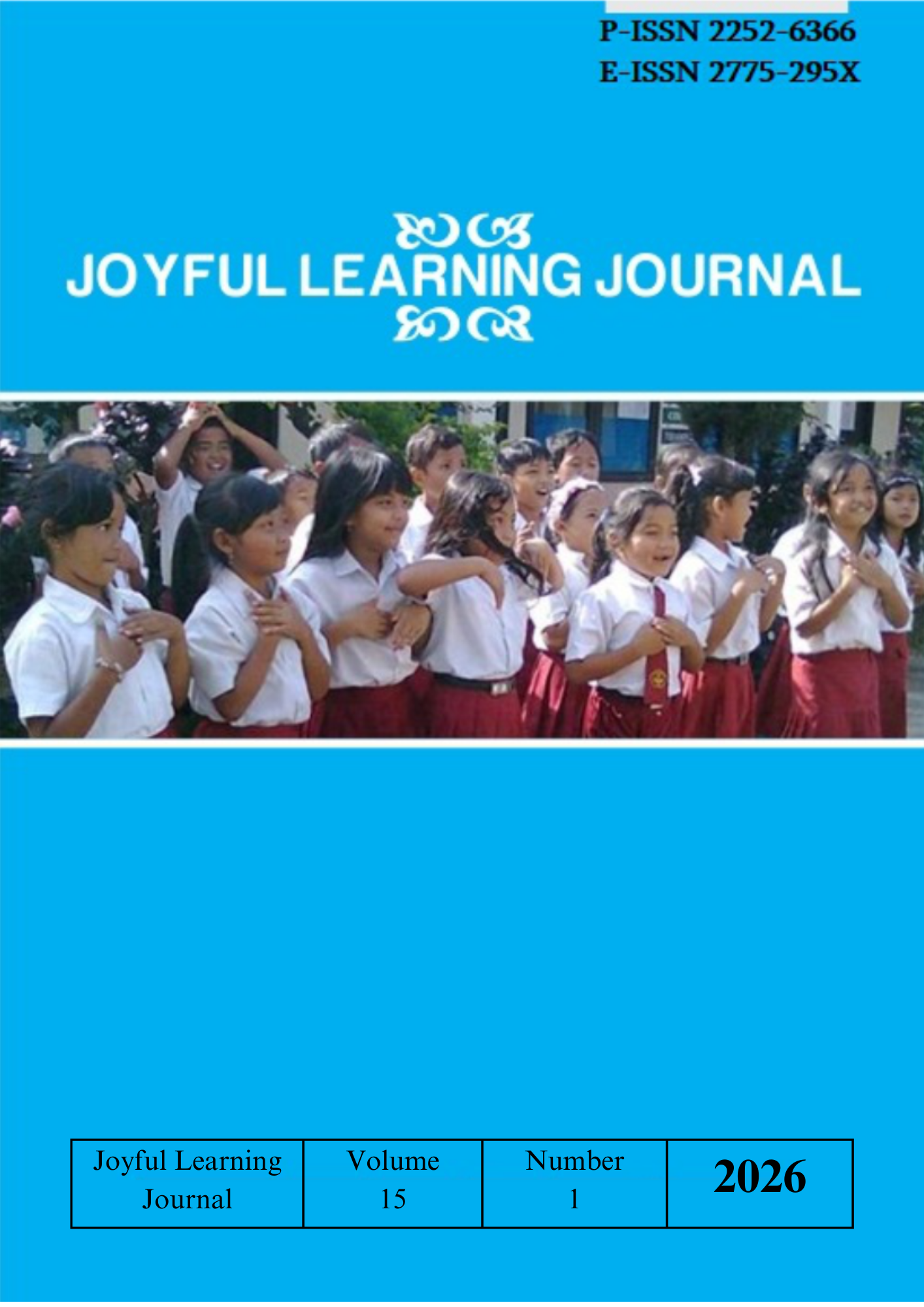 					View Vol. 15 No. 1 (2026): Joyful Learning Journal: Maret 2026
				