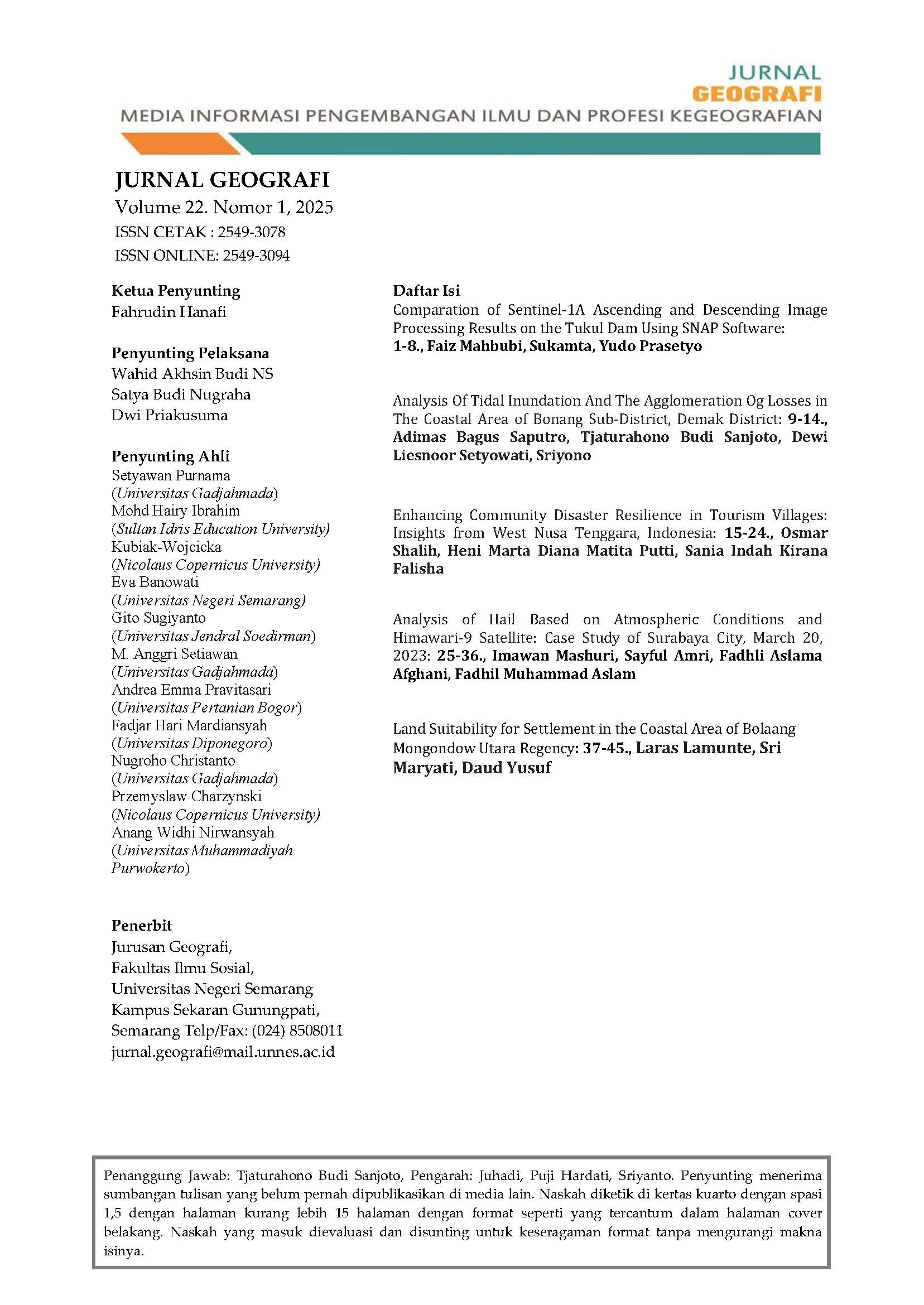 					View Vol. 22 No. 2 (2025): Volume 22 No 2, December 2025
				