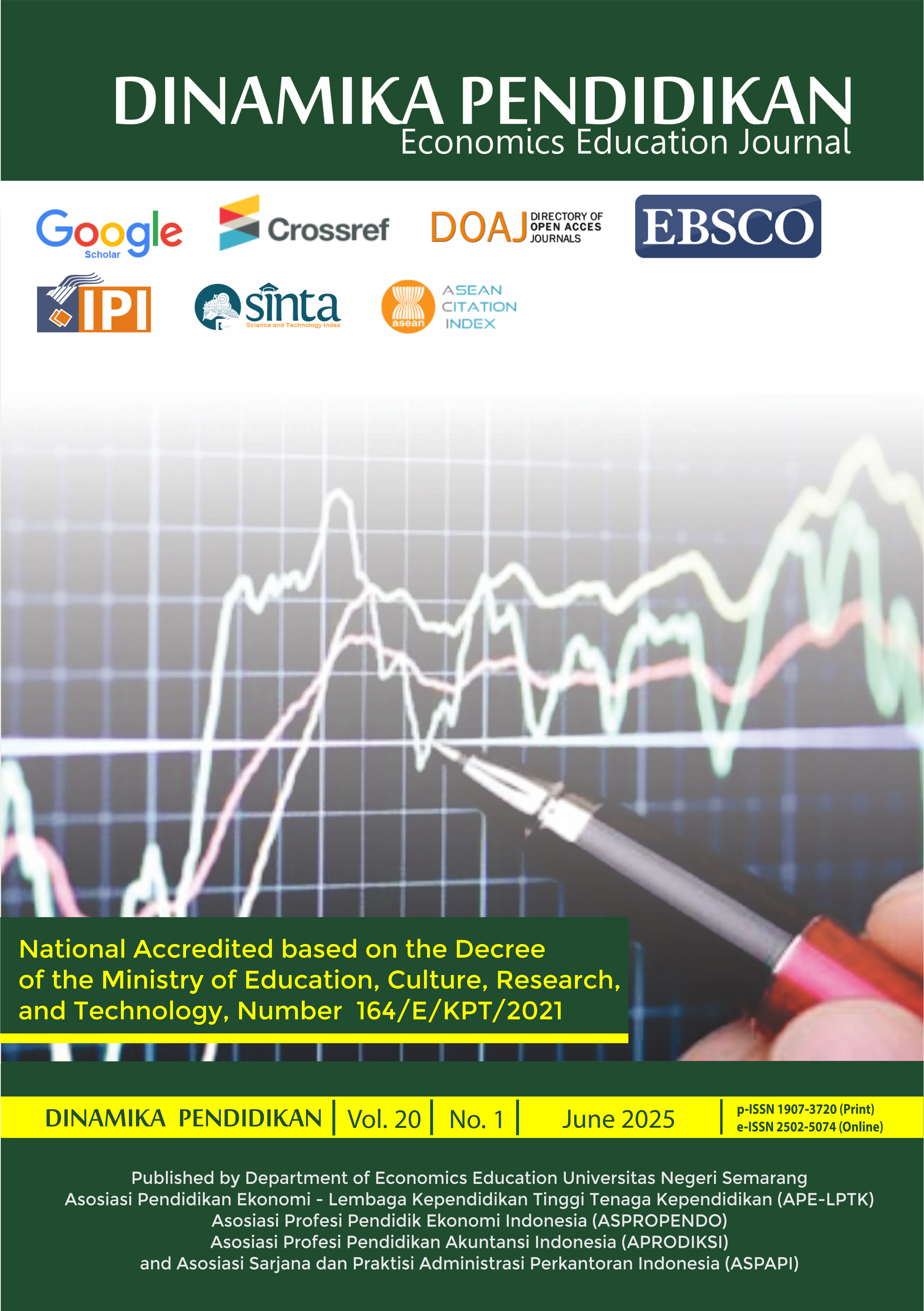 					View Vol. 20 No. 1 (2025): Dinamika Pendidikan
				