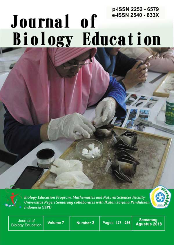 journal biological education